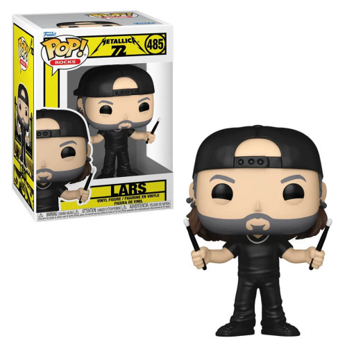 Funko Pop! Lars- Metallica - 485   # - Produto Original