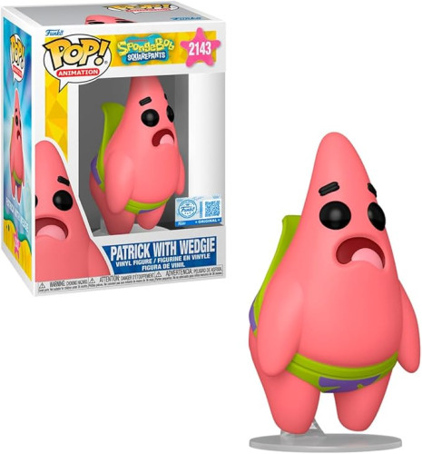 Funko Pop! Bob Esponja - Cuecão do Patrick - 2143- -