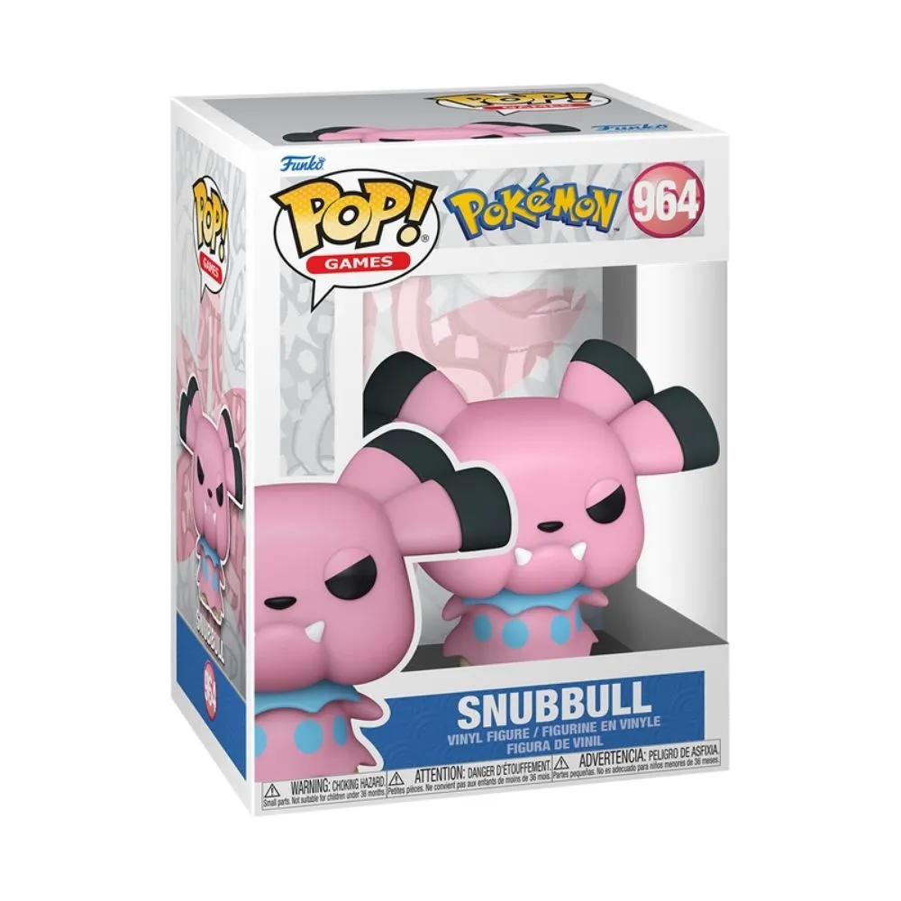 Funko Pop!  Snubbull-  Pokémon - 964- -