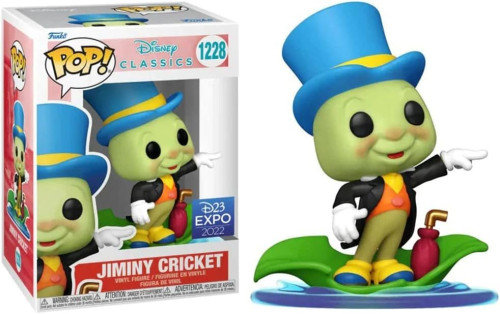 Funko Pop Disney Classics Jiminy Cricket *d23 Expo 2022* 1228-Disney-1228