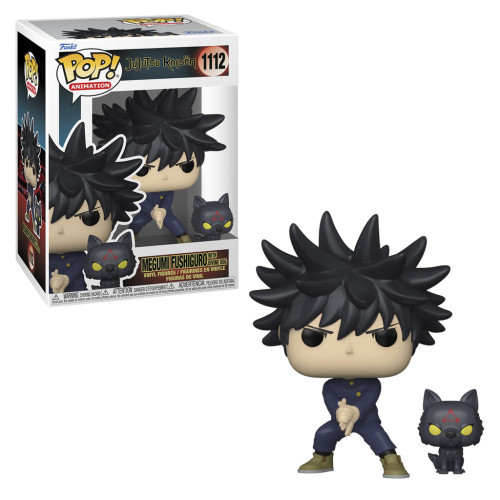 Funko Pop Animation - Jujutsu Kaisen - Megumi Fushiguro With Divine Dog 1112-Animation-1112