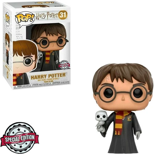 Funko Pop Harry Potter Exclusive - Harry Potter With Hedwing 31 - Harry Potter  #31