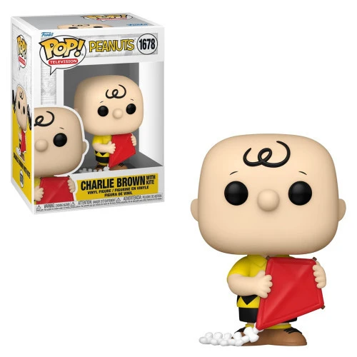Funko Pop Television Peanuts Charlie Brown W/ Kite 1678 - Television  #1678