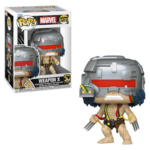 Funko Pop Marvel Wolverine 50th Anniversary - Weapon X 1373 Marvel #1373 - Produto Original