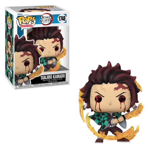 Funko Pop Demon Slayer Tanjiro Kamado Sun Breathing 1748-Demon Slayer-1748