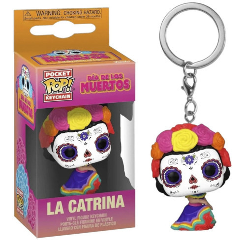 Chaveiro Icons Funko Pop Keychain Dia De Los Muertos - La Catrina (85781)-Icons-