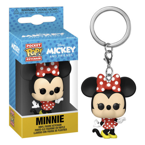Chaveiro Funko Pocket Pop Keychain Disney Mickey Friends - Minnie 59630-Disney-