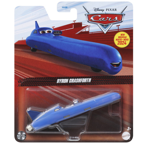 Carrinho Miniatura Disney Pixar Cars Byron Crashforth - HTY14- -
