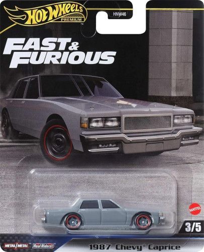 Hot Wheels Premium Fast & Furious 1987 Chevy Caprice - HRT98   # - Produto Original