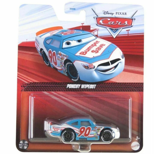 Carrinho Miniatura Disney Pixar Ponchy Wipeout - GKB38- -
