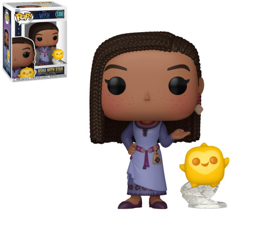 FUNKO POP 1390 - ASHA WITH STAR (WISH)- -