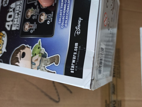 Caixa Danificada Olhe Fotos Funko Pop Star Wars Luke Skywalker 363 - Star Wars - #363