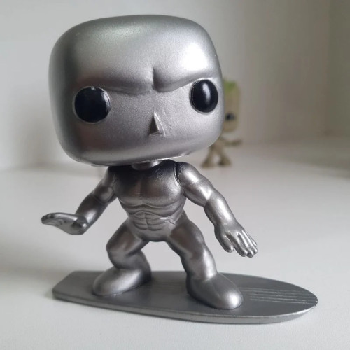 Funko Pop! Marvel Quarteto Fantastico Surfista Prateado Silver Surfer 19 - Marvel Quarteto Fantastico - #19