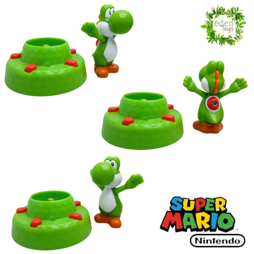 Action Figures Boneco Super Mario - Yoshi salta (cód 059) - Super Mario Bros - #