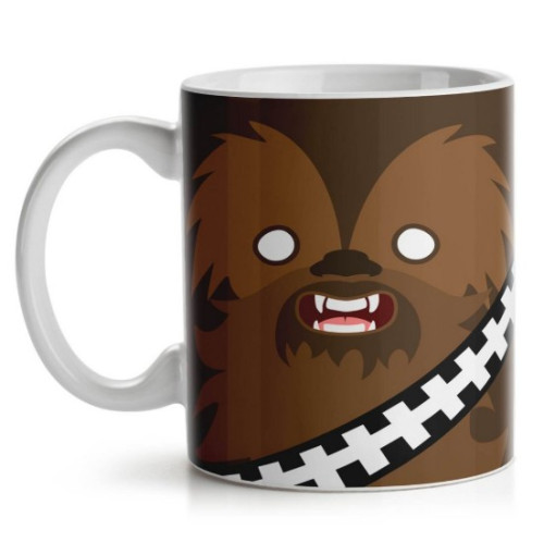 Caneca Geek Side Faces - Chewbacca- -