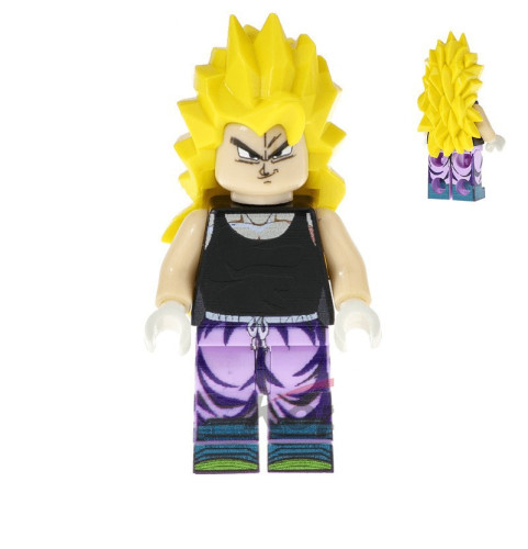 Trunks SSJ 3 - Minifigura de Montar DB CN   # - Produto Original