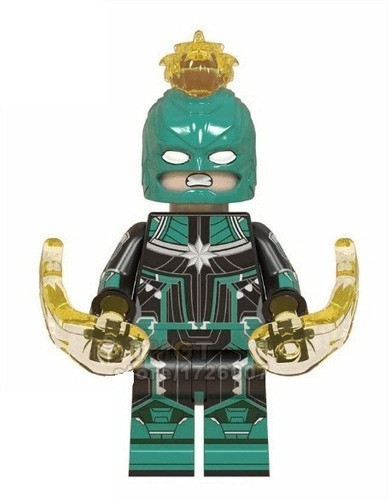 Capitã Marvel / Vers - Minifigura De Montar Marvel   # - Produto Original