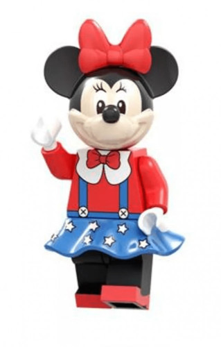 Minnie Mouse - Minifigura de Montar Disney   # - Produto Original