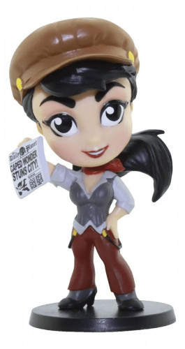 Lois Lane - Figura Colecionável (Lil Bombshell DC Comics Series 2) - 7cm- -