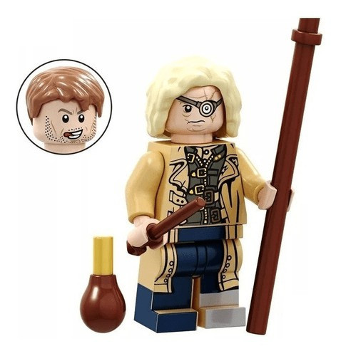 Alastor Moody (Olho tonto) / Barty Crouch Jr. - Minifigura De Montar HP   # - Produto Original