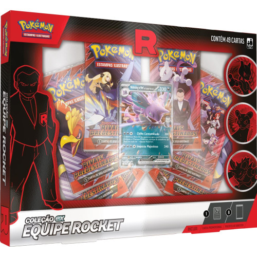 Box Pokemon - Nidoking Ex - Equipe Rocket - Pokémon TCG- -