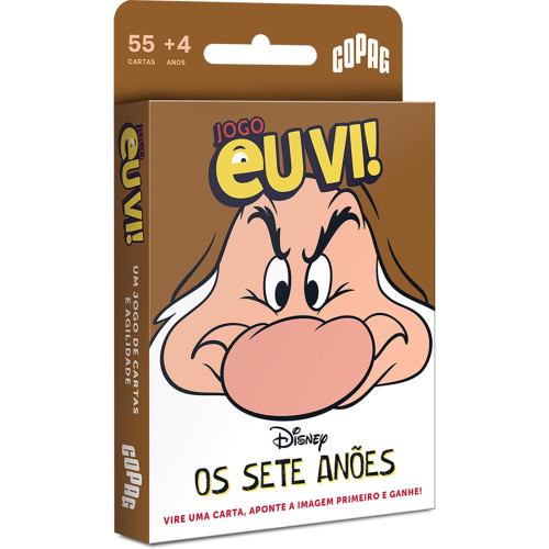 Jogo Eu Vi! Os Sete Anões - Copag- -