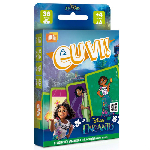 Jogo Eu Vi! Encanto - Copag- -