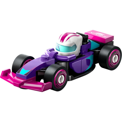 Lego - Academy Race Car - Minifigure - Carro de Corrida Colecionável de F1 - 71049- -
