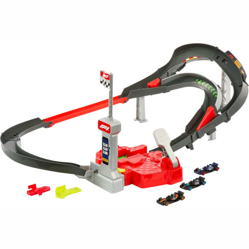 Pista Hot Wheels - Formula 1 Circuito de Corrida - JDY15- -