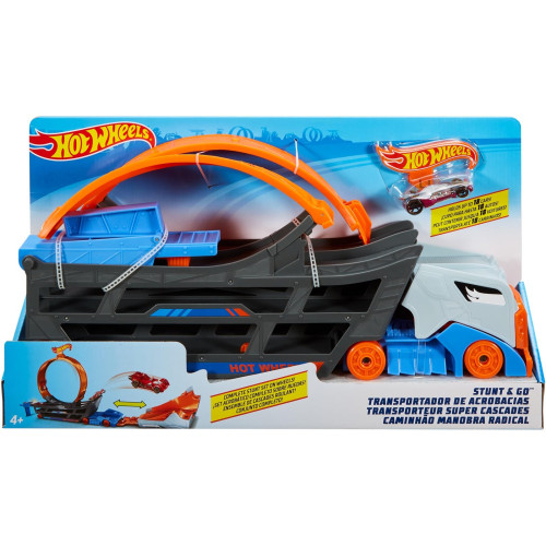 Pista Hot Wheels - Transportador de Acrobacias - GCK38- -