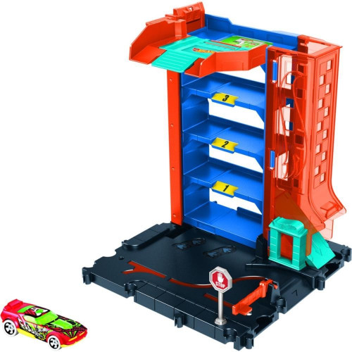 Pista Hot Wheels - Estacionamento - City Downtown - HDR28- -