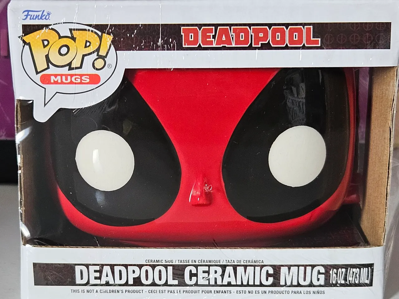 Caneca Deadpool Funko Pop! Mugs Cerâmic Mug 473ml-Deadpool-473