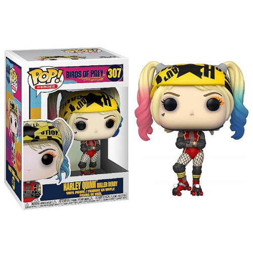Funko Pop Harley Quinn # 307 ( Aves De Rapina: Harley Com Patins)-DC-307