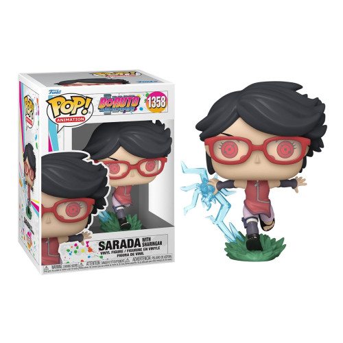 Funko Pop! Naruto Sarada Uchiha 1358 Novo Original - Naruto - #1358