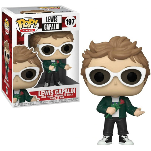 Funko Pop! Lewis Capaldi 197 Rocks Novo Original-Rocks-197