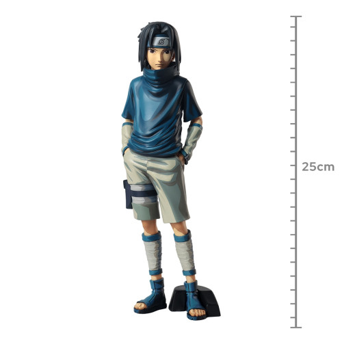Action Figure Naruto Shippuden Sasuke Uchiha Grandista Original Lacrado-Naruto Shippuden-