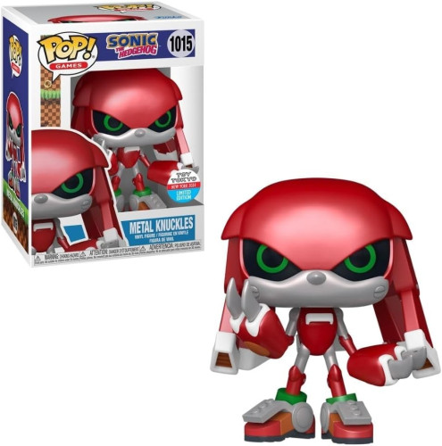 Funko Pop! Edição Limitada Nycc24 Metal Knuckles 1015-Sonic-1015