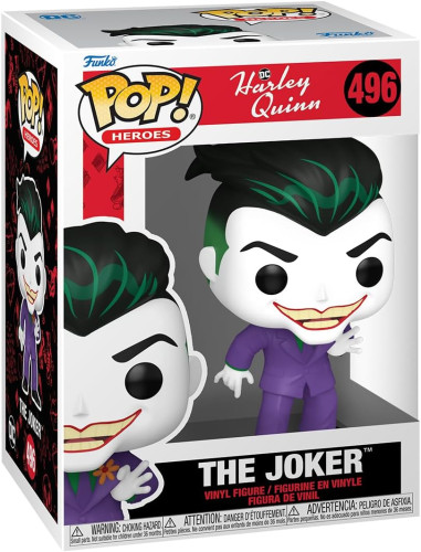Funko Pop! Dc Harley Quinn - The Joker 496 Novo Original-Harley Quinn-496