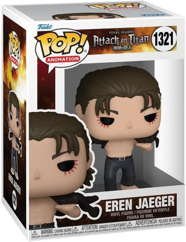 Funko Pop! Animation Attack On Titan Eren Jaeger 1321-Attack On Titan-1321