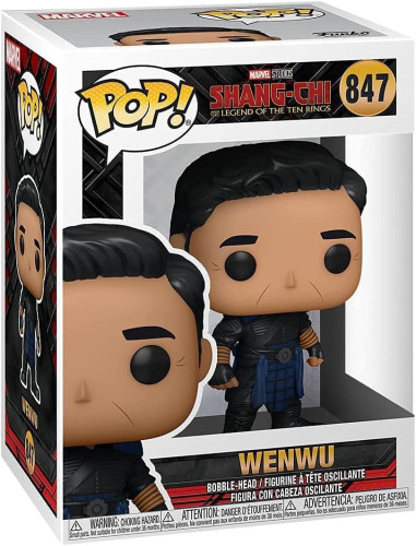 Funko Pop! Wenwu 847 Novo Original - Shang-chi-Shang-Chi Legend Of The Rings - Marvel-847
