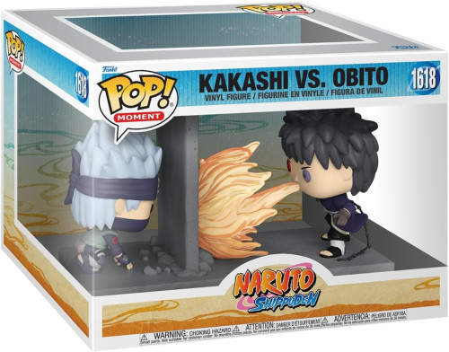 Funko Pop! Naruto - Kakashi Vs Obito 1618 Novo Original-Naruto Shippuden-1618