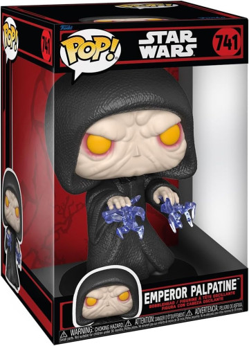 Funko Pop! Star Wars 741 Emperor Palpatine Supersized- -