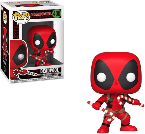 Funko Pop! Deadpool Holiday 400 Novo Original-Deadpool-400