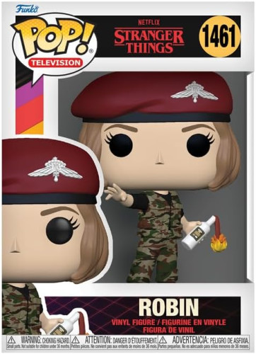 Funko Pop! Robin Com Bomba 1461 - Stranger Things-Stranger Things-1461