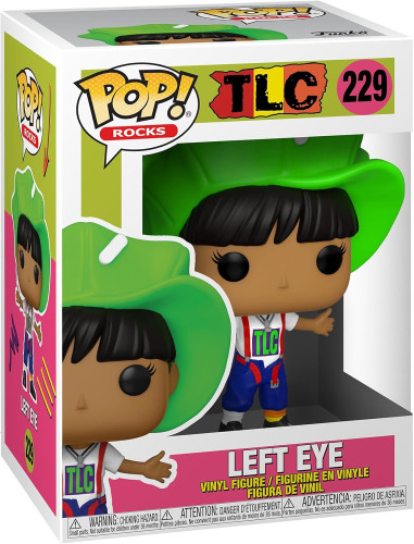 Funko Pop! - Tlc - Left Eye 229 Novo Original-Rocks TLC-229