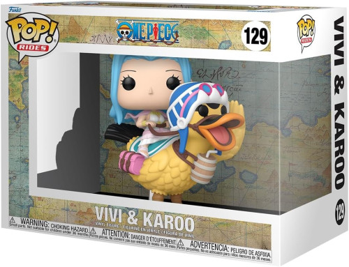Funko Pop! Rides Deluxe One Piece Vivi E Karoo   # - Produto Original