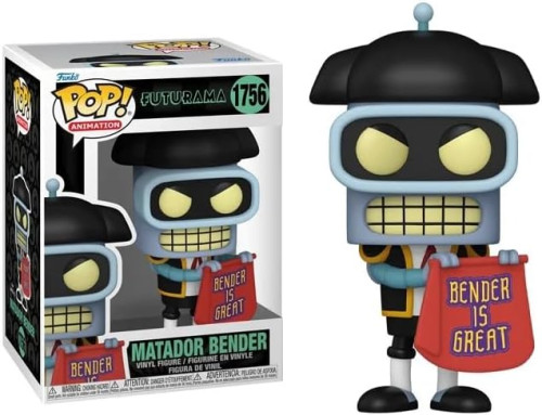 Funko Pop! Matador Bender 1756 - Futurama Original   # - Produto Original