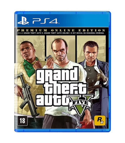 GTA V: PREMIUM EDITION - PS4- -