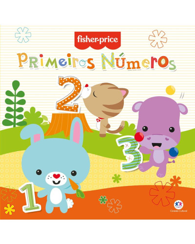 Atividade Caligrafia Primeiros Números | Fisher-Price | Ciranda Cultural- -