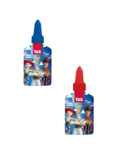 Cola Branca Tris Toy Story 5 com 2 Unidades 2 Colas Brancas Escolares- -